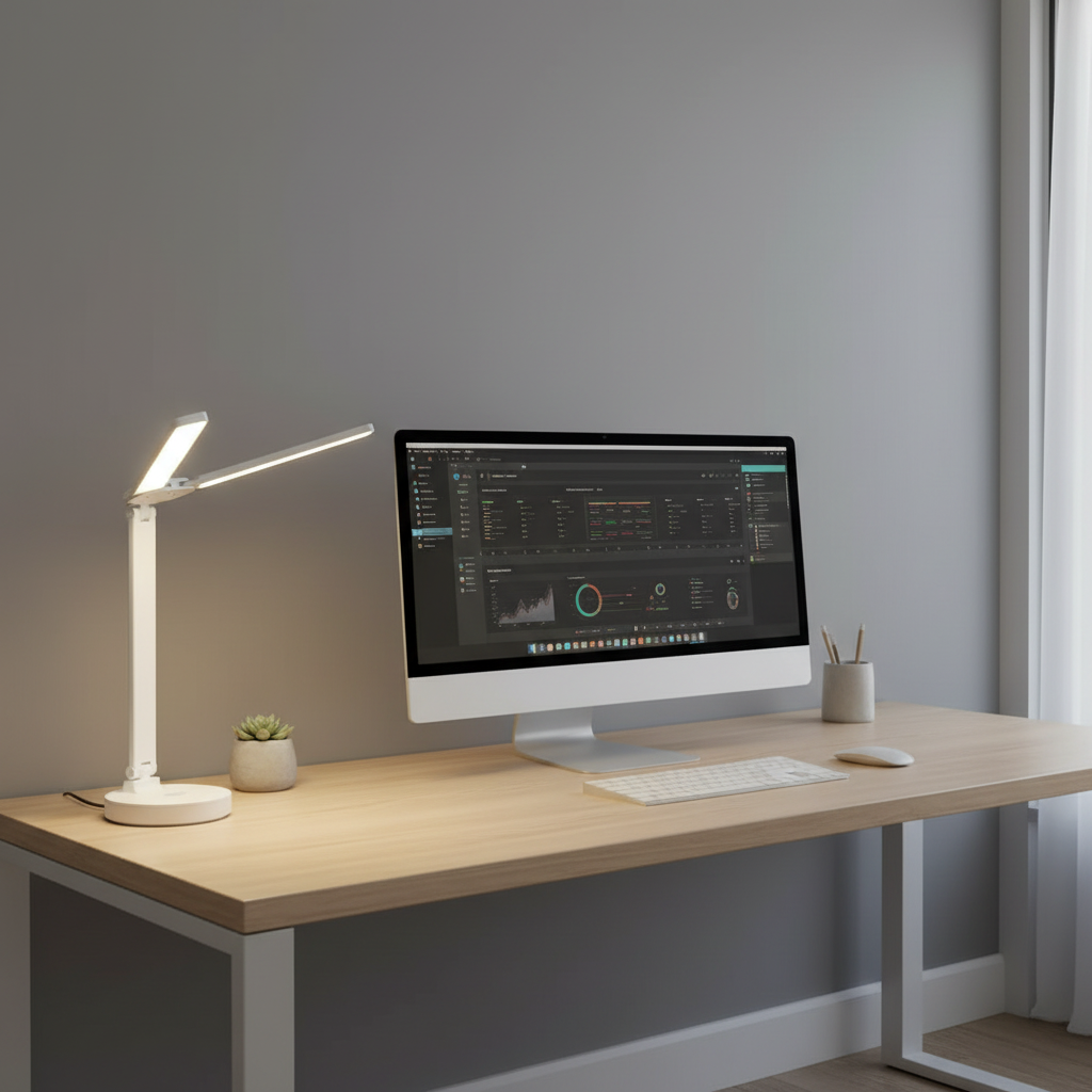 Dimmable LED Desk Lamp | Cordless Rechargeable Table Lamp