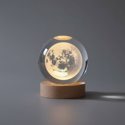 LumiOrb | 3D Crystal Ball LED Night Light