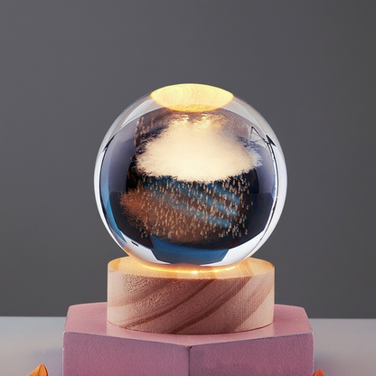 LumiOrb | 3D Crystal Ball LED Night Light