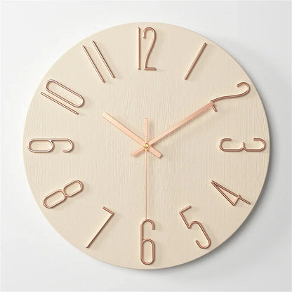 AxisTime | Modern 3D Wall Clock Decor for Home and Kitchen 0