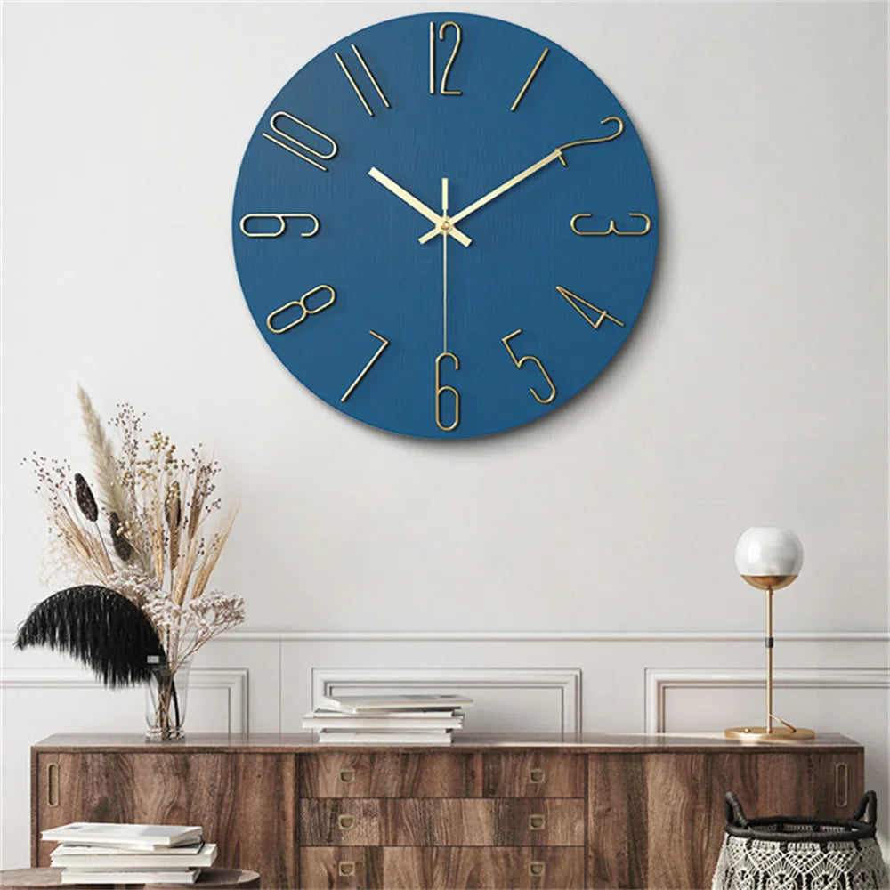 AxisTime | Modern 3D Wall Clock Decor for Home and Kitchen 1
