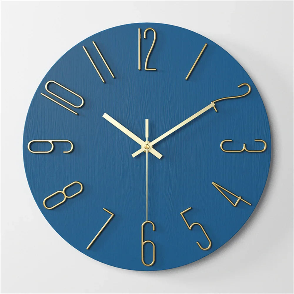 AxisTime | Modern 3D Wall Clock Decor for Home and Kitchen 10