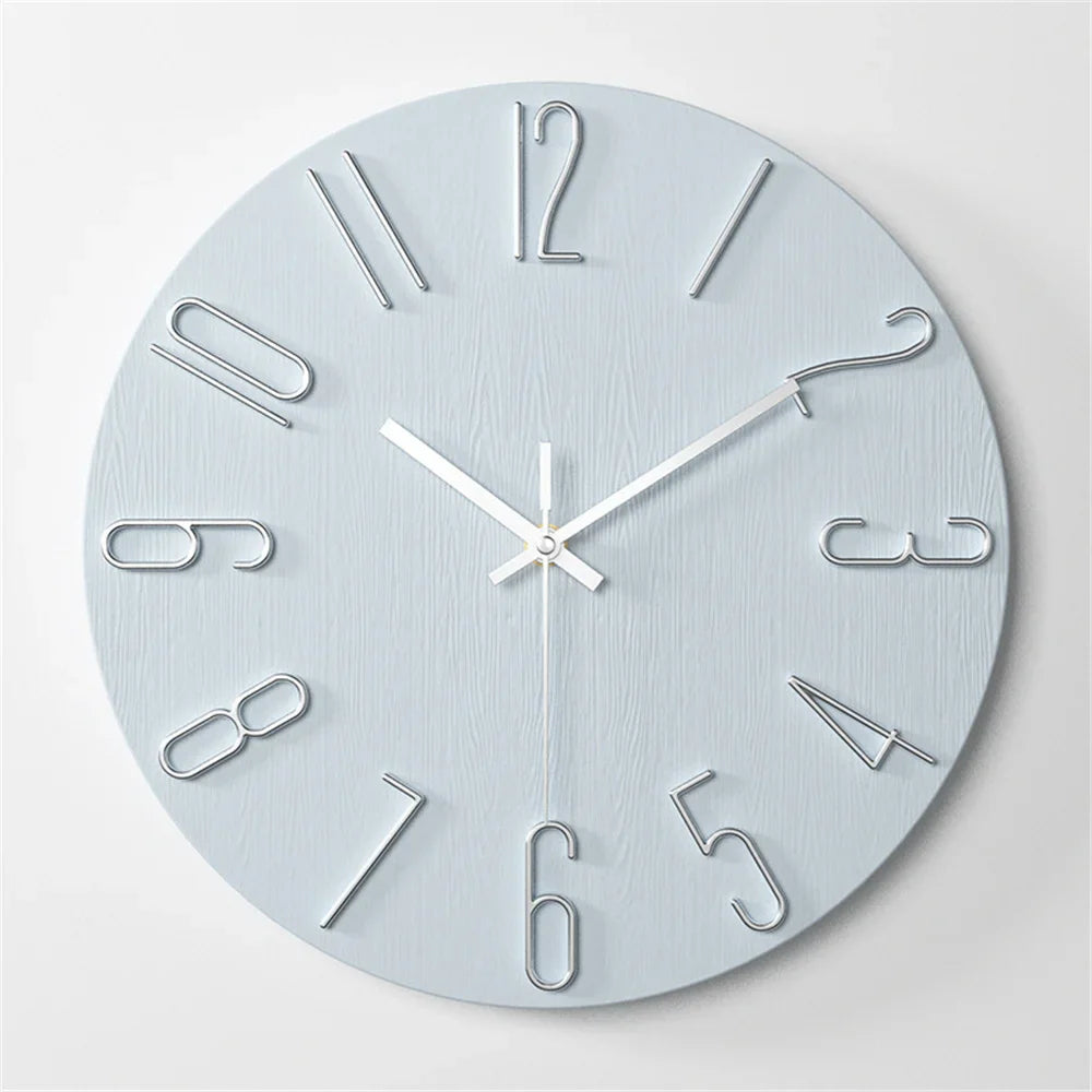 AxisTime | Modern 3D Wall Clock Decor for Home and Kitchen 11