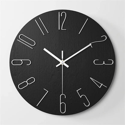 AxisTime | Modern 3D Wall Clock Decor for Home and Kitchen 12