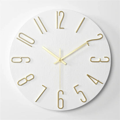 AxisTime | Modern 3D Wall Clock Decor for Home and Kitchen 14