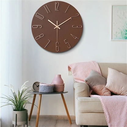 AxisTime | Modern 3D Wall Clock Decor for Home and Kitchen 5