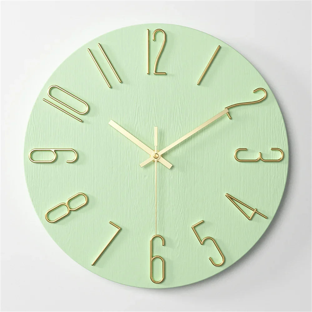 AxisTime | Modern 3D Wall Clock Decor for Home and Kitchen 7