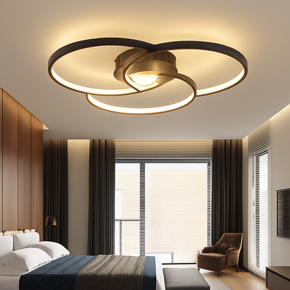 Bwart Three-Circle Rosette | LED Ceiling Light 1