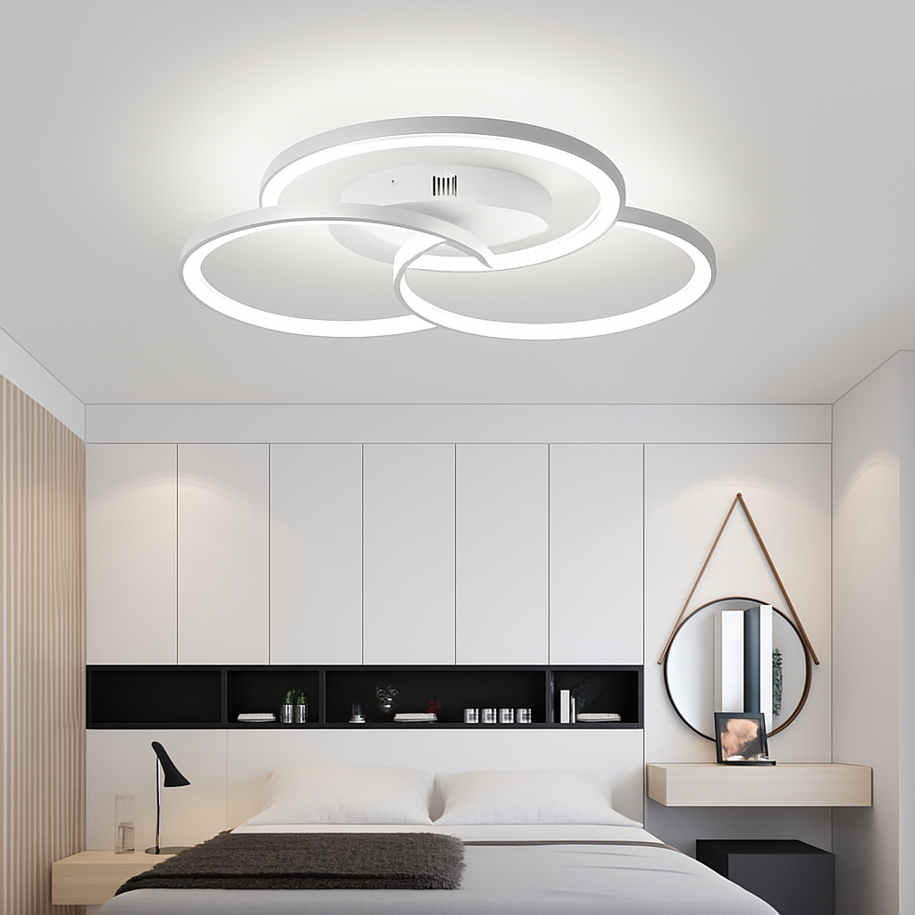 Bwart Three-Circle Rosette | LED Ceiling Light 2