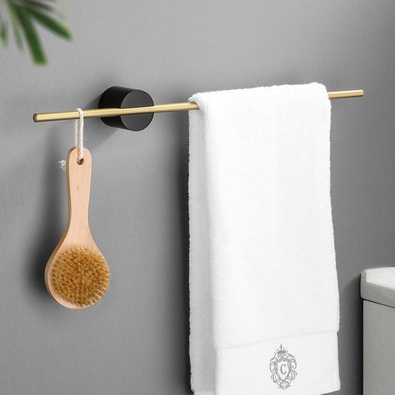 Elegant Portable Metal Towel Rack | Modern Hand Towel Holder 0