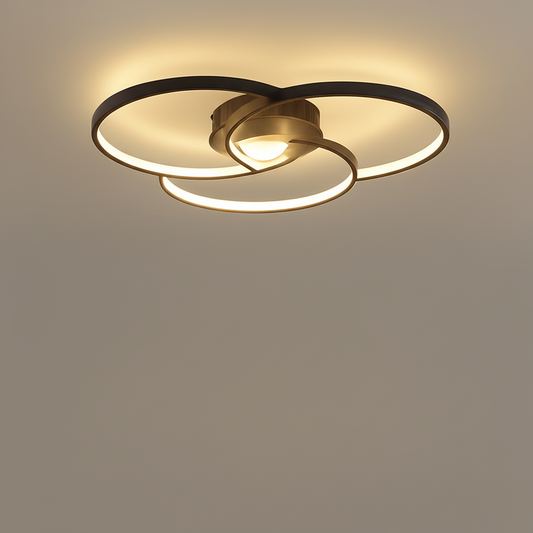 Bwart Three-Circle Rosette | LED Ceiling Light