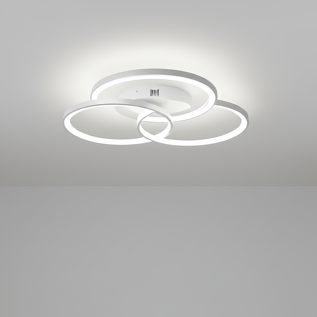 Bwart Three-Circle Rosette | LED Ceiling Light
