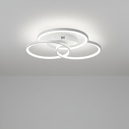 Bwart Three-Circle Rosette | LED Ceiling Light
