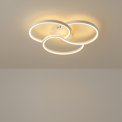 Bwart Three-Circle Rosette | LED Ceiling Light