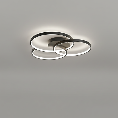 Bwart Three-Circle Rosette | LED Ceiling Light
