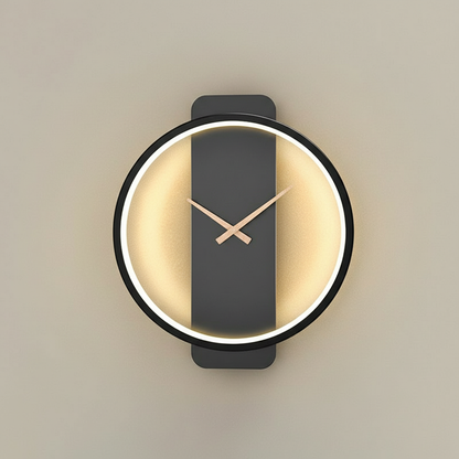 AuraTime | Modern Minimalist LED Wall Clock